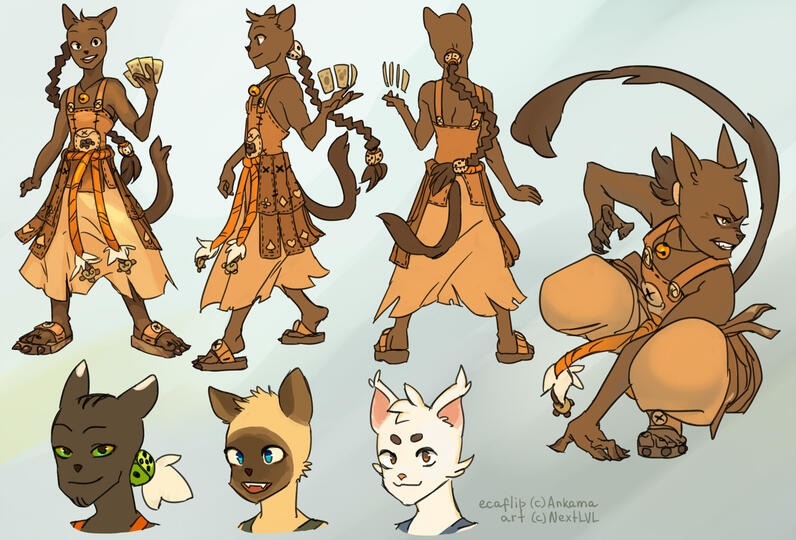 Wakfu ecaflip fanmade refpage Wakfu ecaflip fanmade refpage